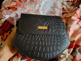 Tulip Black Crossbody Bag