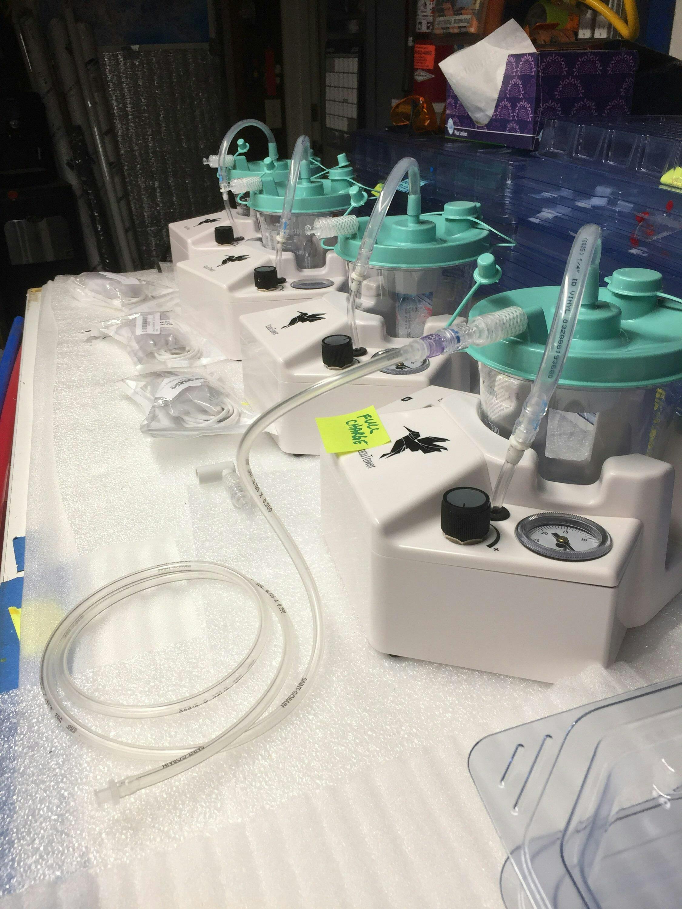 Bemis 800cc Hi-Flow Suction Canister