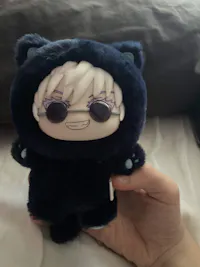 Jujutsu Kaisen Cat Ear Plush Keychains Blind Box