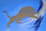 Rico Industries 1140746241 Detroit Lions Metal Diamond Shape Sign