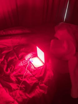 Red Light Therapy Lamp with 660nm Red and 850nm Infrared LEDs: Renew Skin, Ease Muscle and Joint Pain, and Reduce Wrinkles