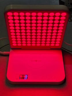 Red Light Therapy Lamp with 660nm Red and 850nm Infrared LEDs: Renew Skin, Ease Muscle and Joint Pain, and Reduce Wrinkles