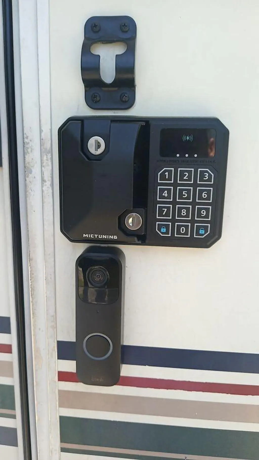 Keyless RV Door Lock Replacement, MICTUNING Keyless Entry Camper Door ...