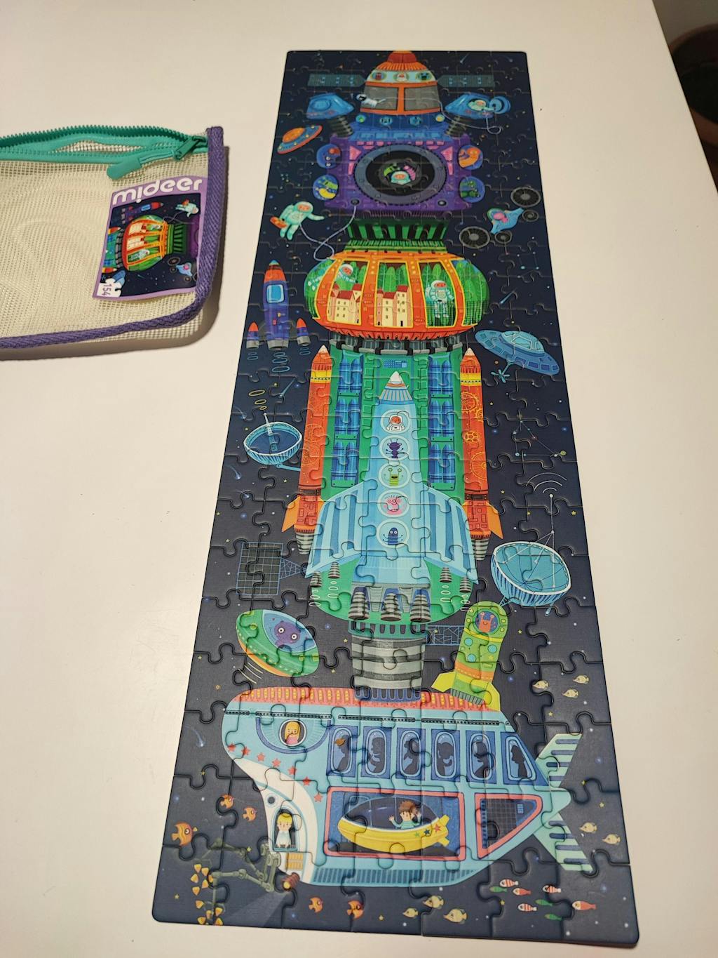 Level Up! Puzzles with Storage Bag - Level 6: World Imagination 154P-176P