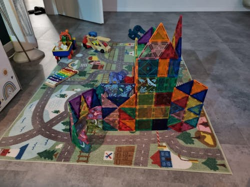 Distinctive Magnetic Tiles 100P