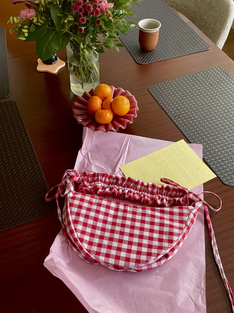 custom scrunchie bag