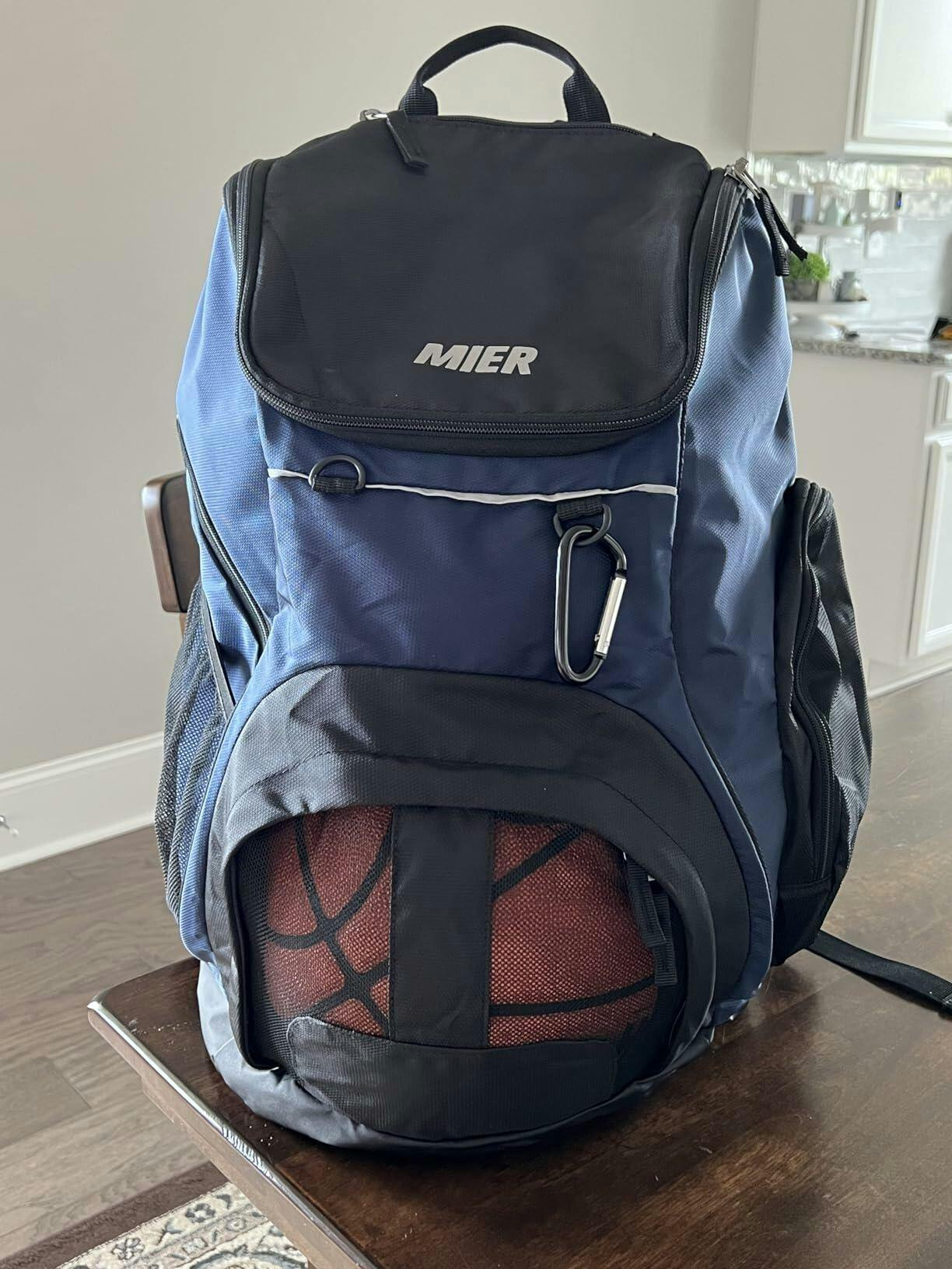 Basketball Backpack Large Sports Bag with Laptop Compartment MIER Reviews on Judge.me