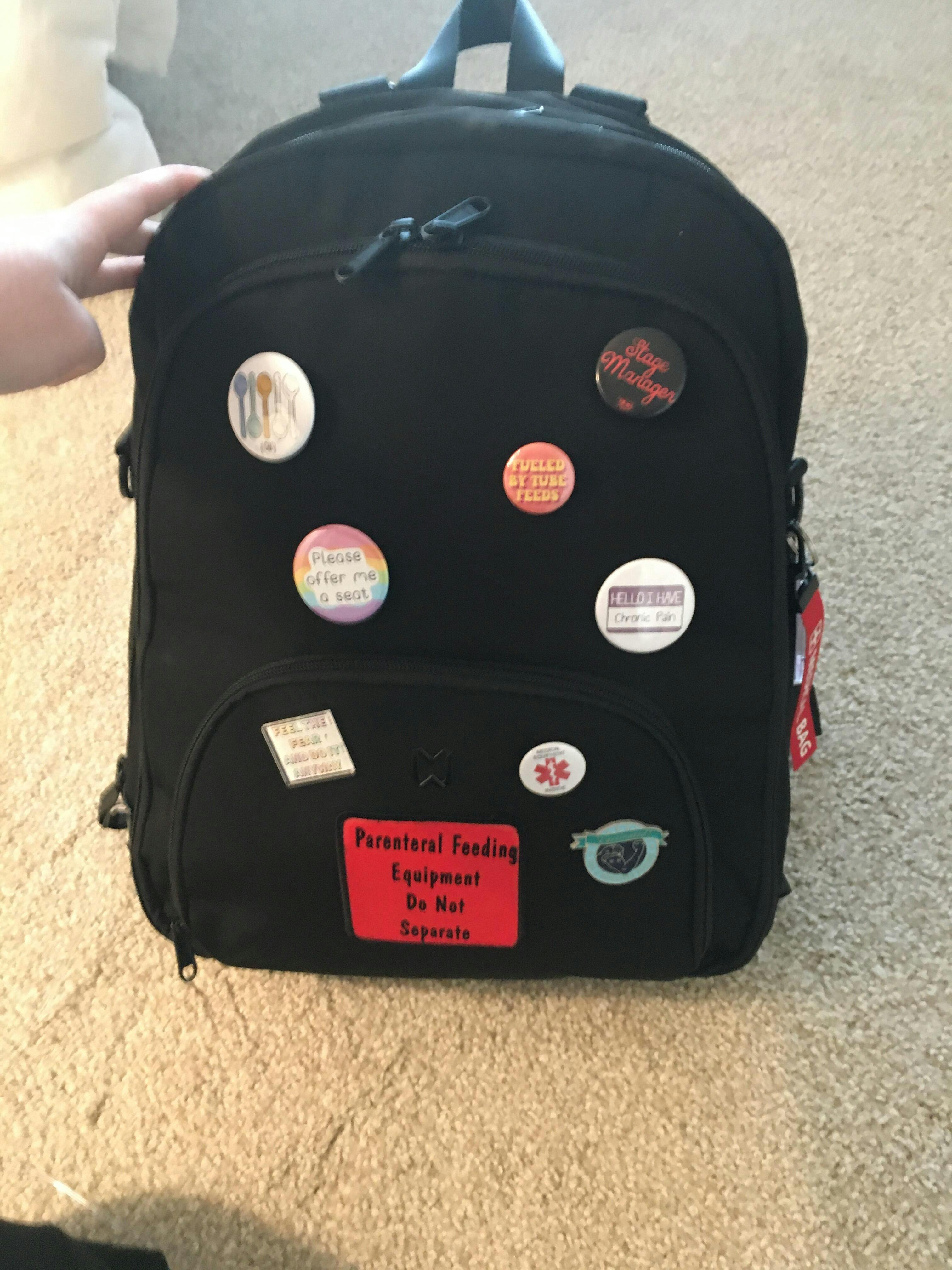 The Mighty Pack IV Infusion and Medical Backpack Mighty Well