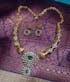 Ruby Swan & Flower Kanti Necklace – Trending AD Set with Earrings 15