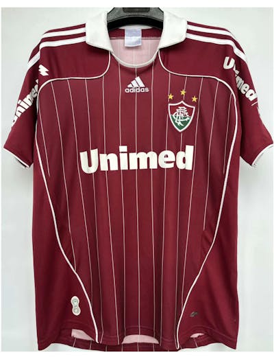 Jersey 2007/08 Fluminense Local Manga corta Versión Fan Retro