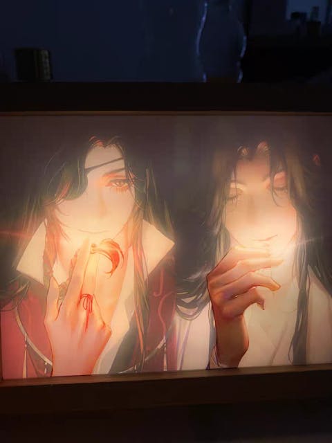 Heaven Official's Blessing LED Painting Lamp  - A4 Size