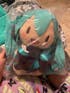 32cm Turquoise Hatsune Miku Sitting Doll Plush