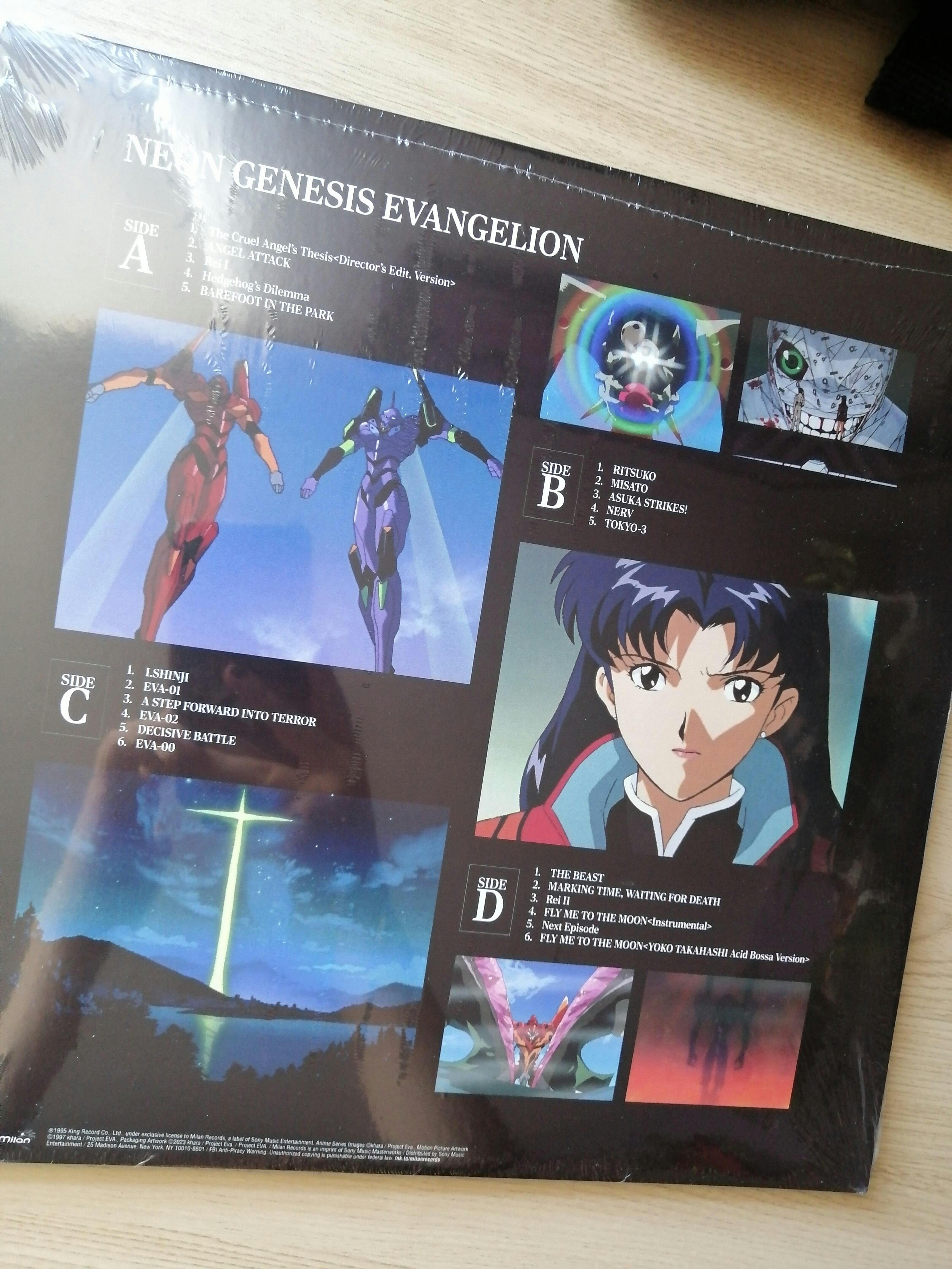 NEON GENESIS EVANGELION (Original Series Soundtrack) - 2X LP