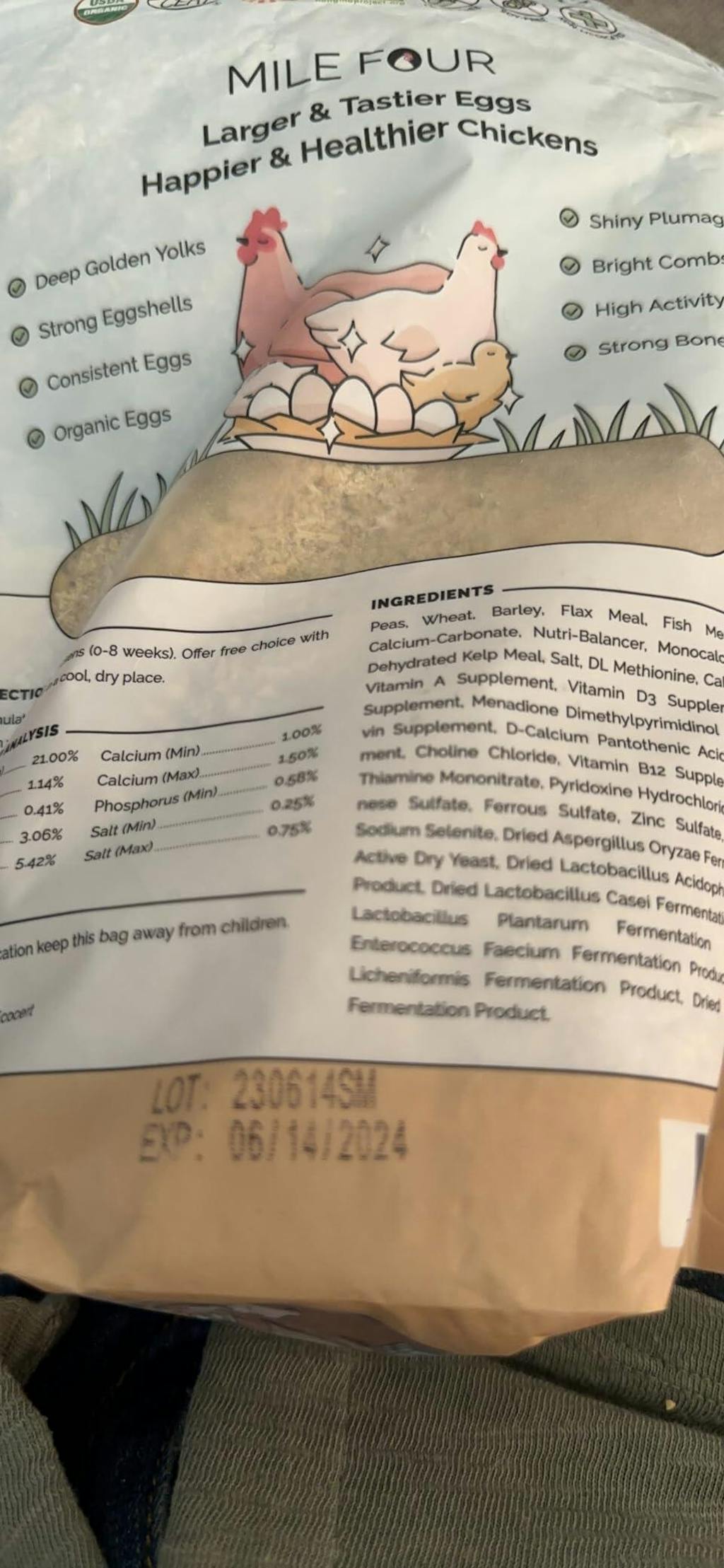 Buy Organic Starter Chicken Feed Best Feed for Baby Chicks NonGMO