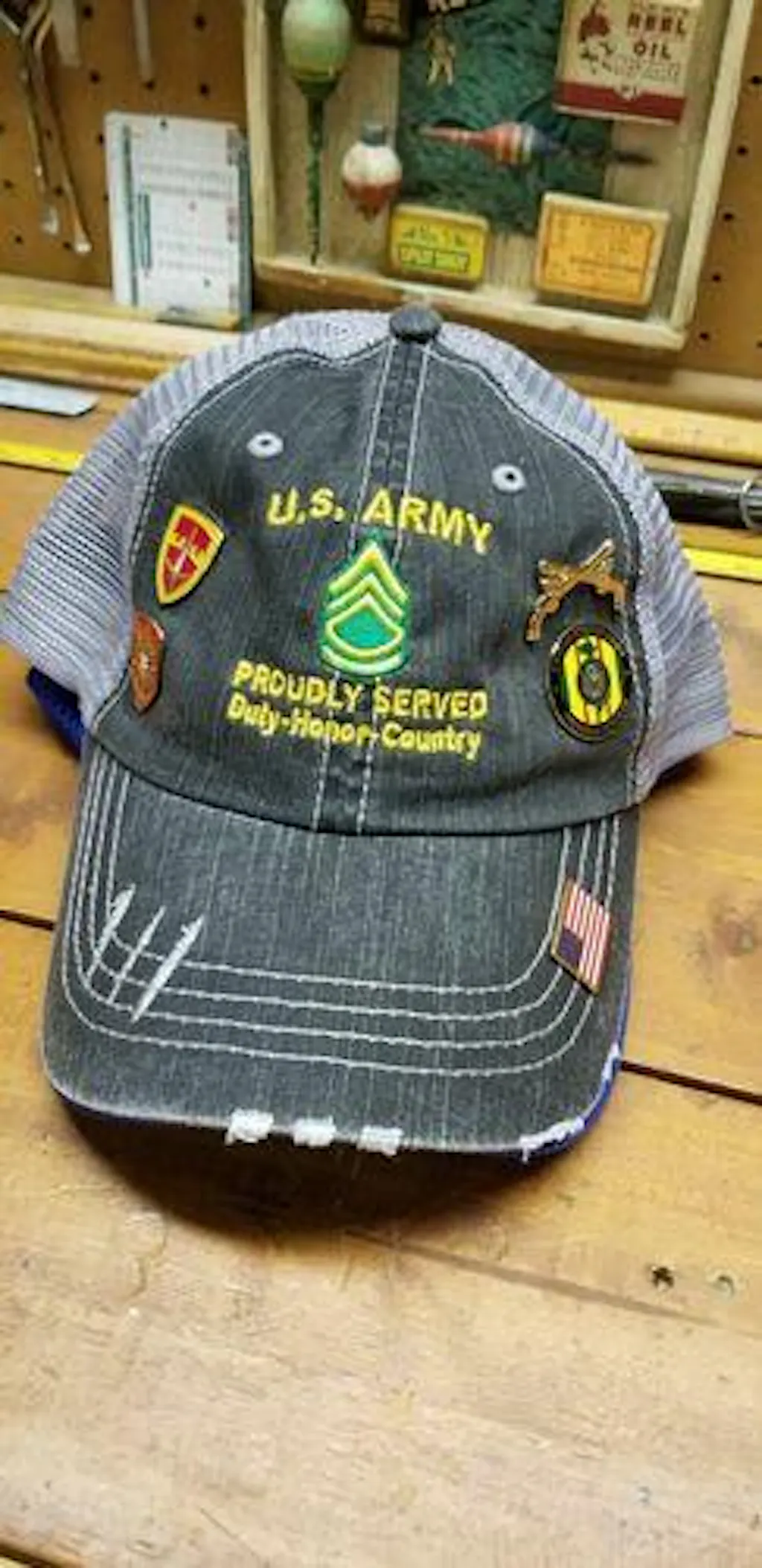 US Army E 7 Sergeant First Class E7 SFC Proudly Served Military Mottos