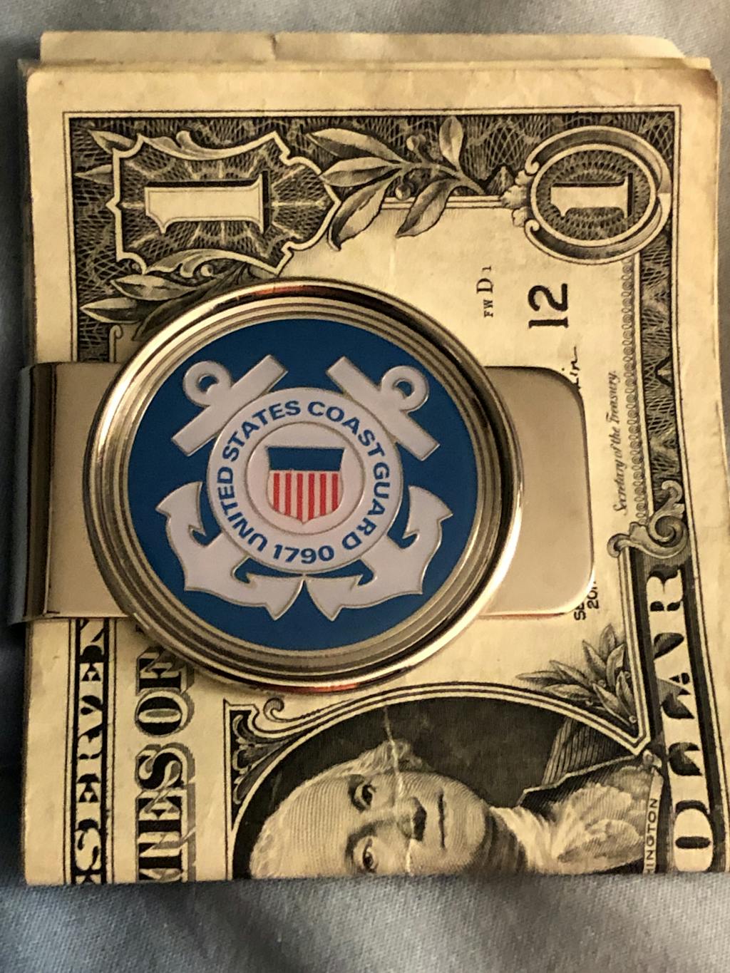 U.S. Coast Guard Money Clip – Military Republic