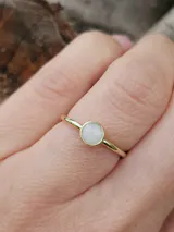 Luna Circle Stacking Ring