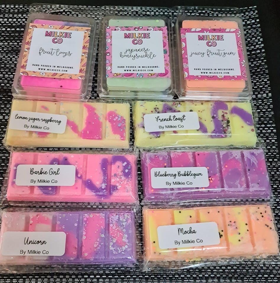 Pink Sands Snap Block Melts // Pink Soy Wax Melts, Clam Shell Wax Melts,  Snap Bar Wax Melts, Wax Melter, Wax Tarts, Highly Scented Wax Melt 