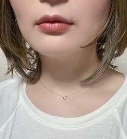 【WEB限定】K18 イエローゴールド ダイヤモンド ネックレス（0.25ct）