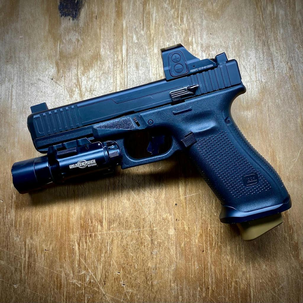 KAGWERKS Extended and Raised Slide Release for Glock GEN 5 | Milspec Retail