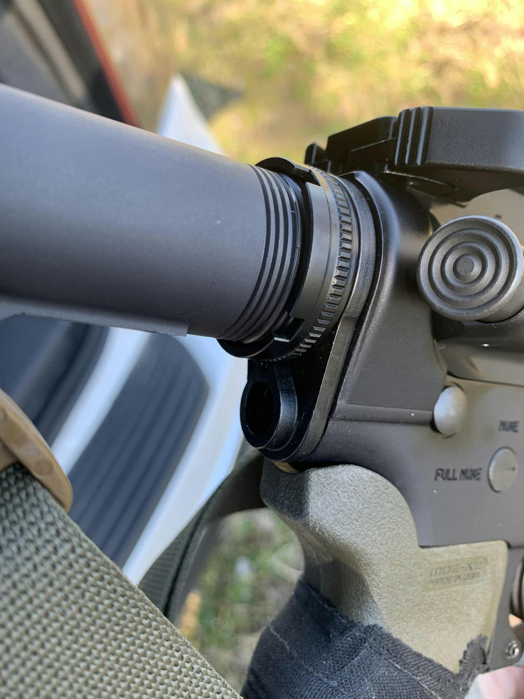 Primary Weapons Systems Ratchet Lock Castle Nut & End Plate MOD 2