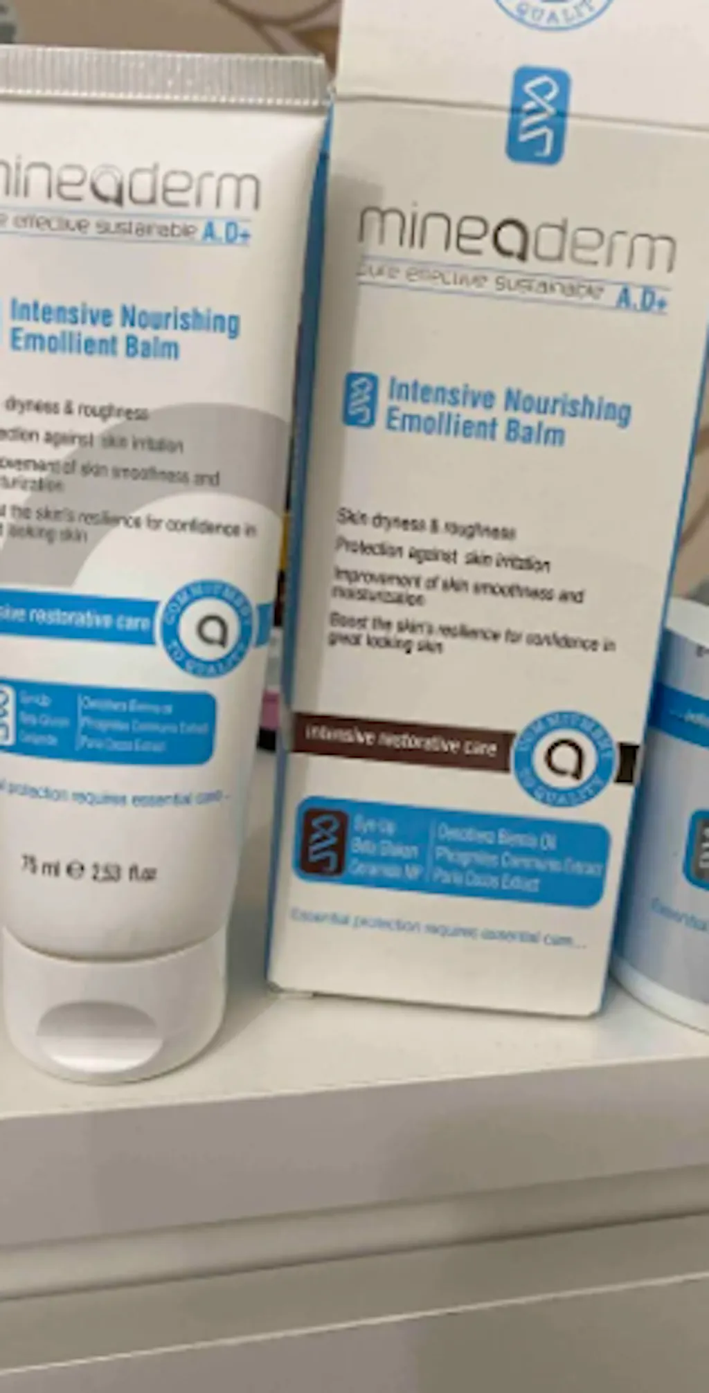 Intensive Nourishing Moisturizing Cream for Sensitive Skin – mineaderm