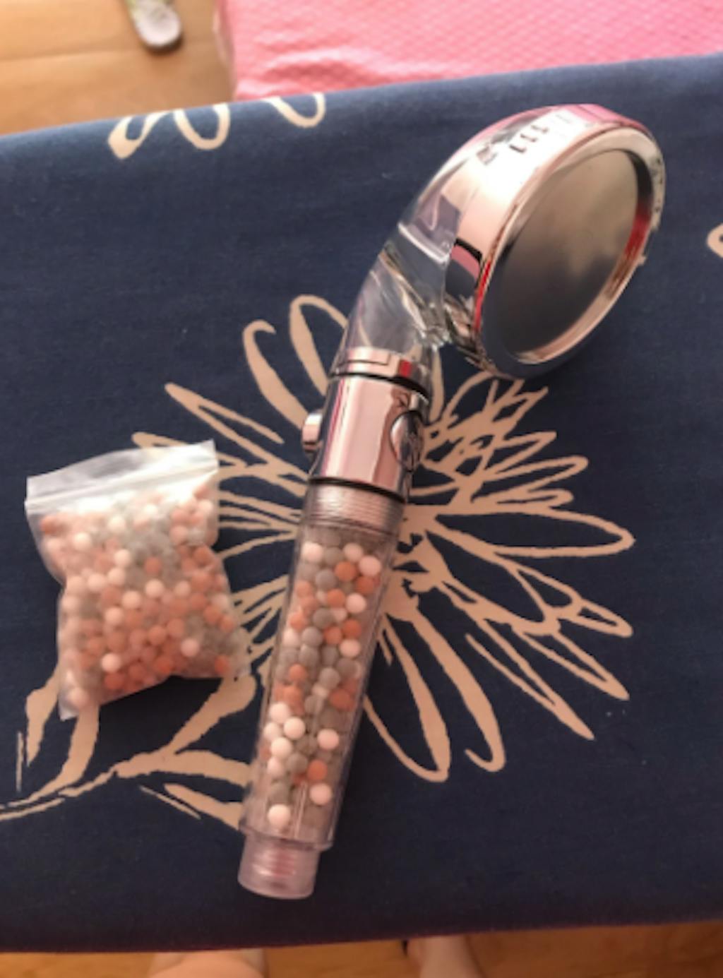 MineralStream™ Ionic Shower Head 2.0 Mineral Stones Shower for Hard