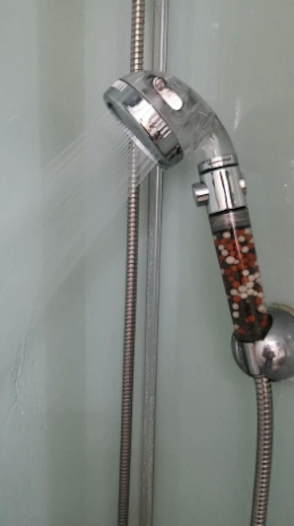 MineralStream™ Ionic Shower Head 2.0 Mineral Stones Shower for Hard