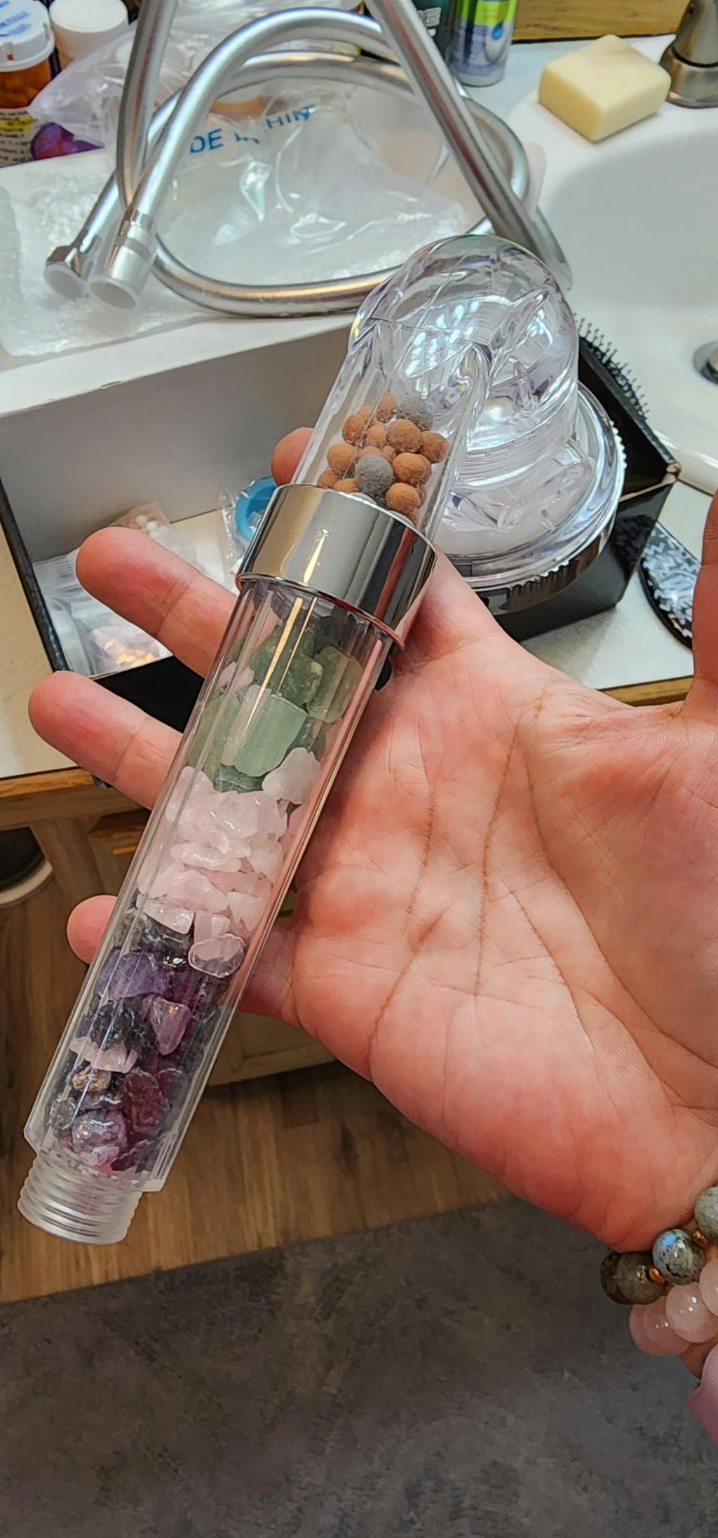 MineralStream™ Chakra Most Viral Showerhead on Tiktok Mineral Stream