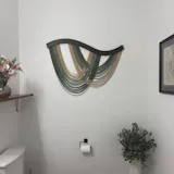 The Flow Wall Hanging for Minimalist Wall Decor V93