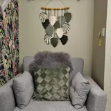 Macrame Leaf Wall Hanging Macrame Wood Decor Rustic Wall Decor and Macrame Wall Art L49