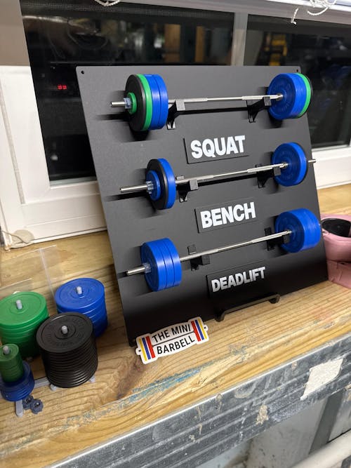 Mini Barbell Board