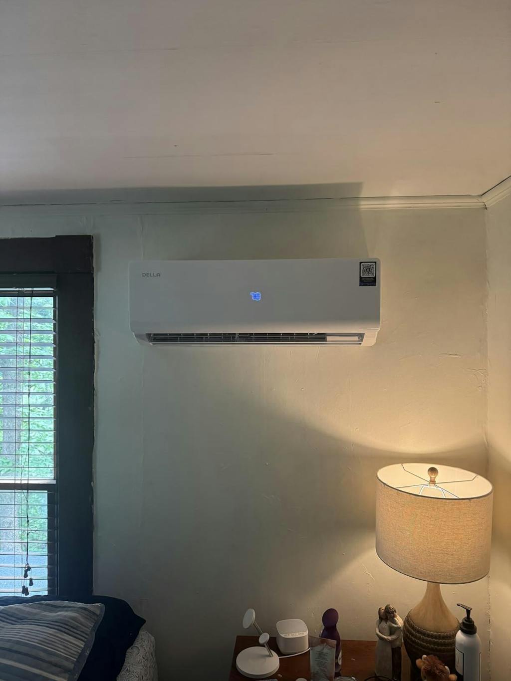 DELLA Vario Series 36000 BTU Quad Zone Mini Split AC 9K+9K+9K+12K Up to 1750 Sq.Ft.