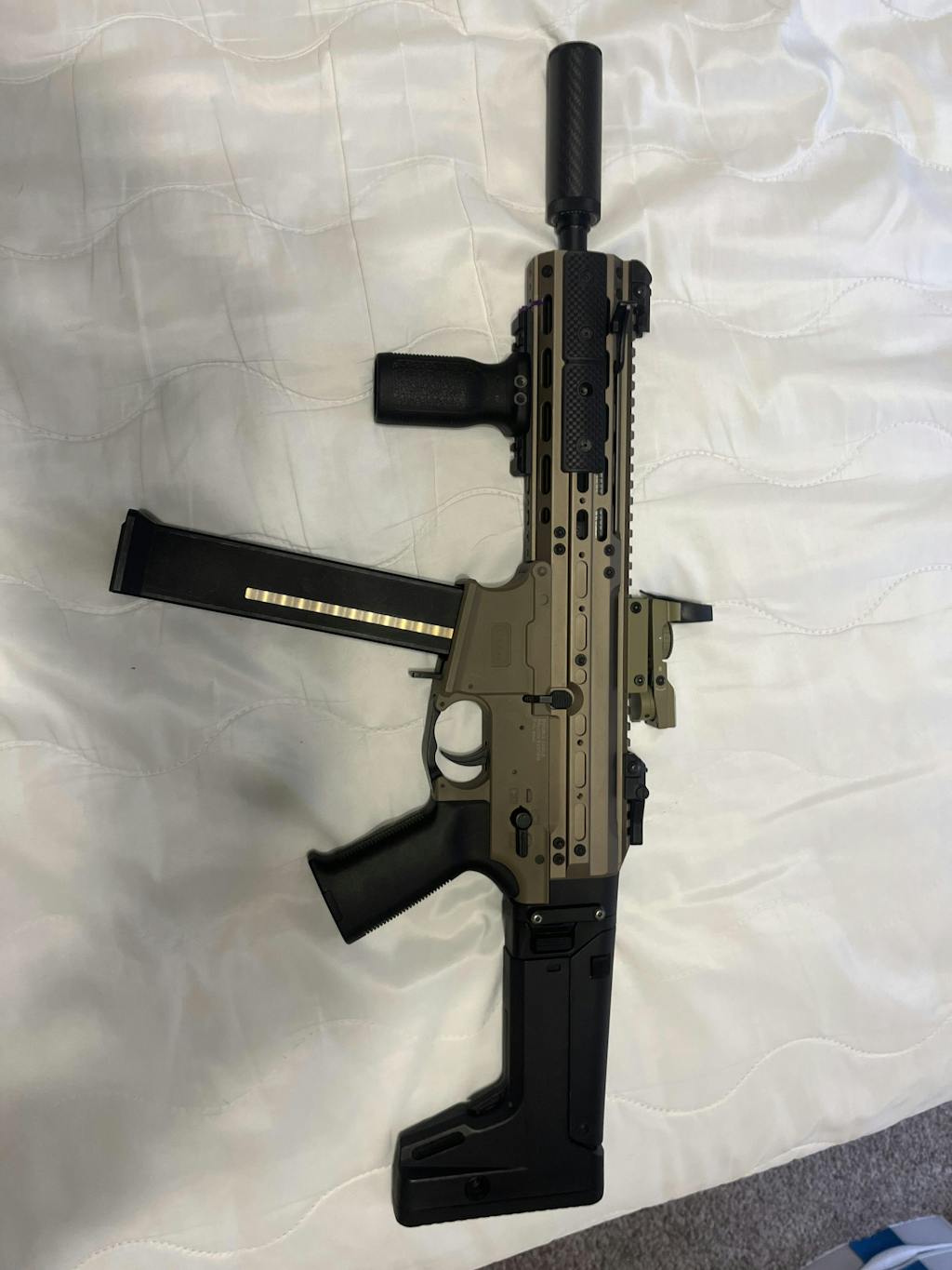 MNA Gen 5 Phantom™ Carbon Fiber Airsoft Suppressor