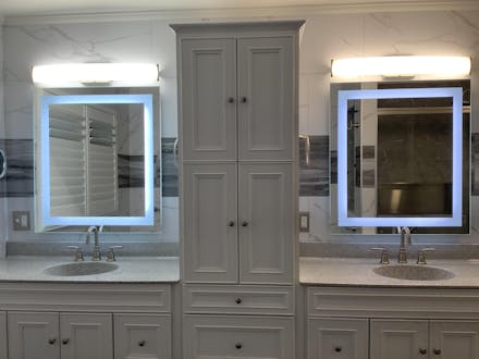 LED Mirror (Front-Lighted) 32" x 36"