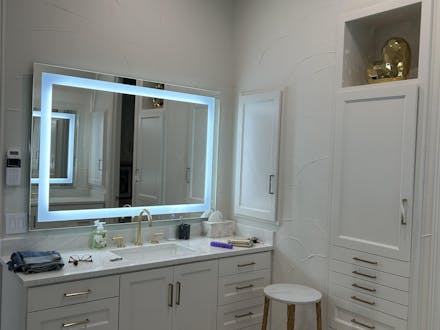 LED Mirror (Front-Lighted) 56" x 40"