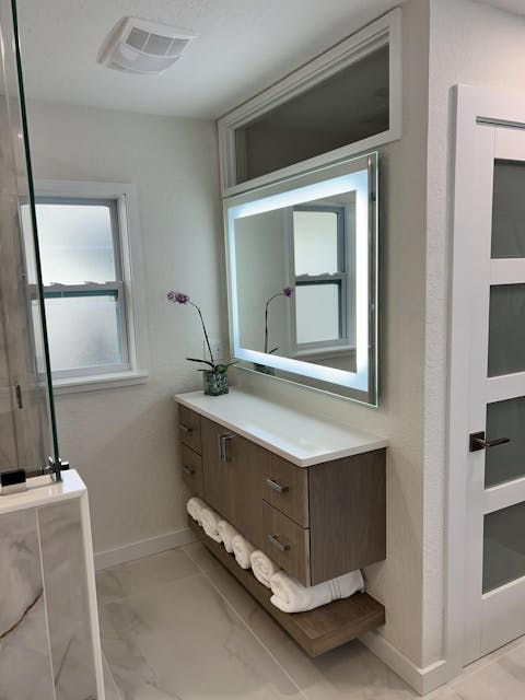 LED Mirror (Front-Lighted) 36" x 72"