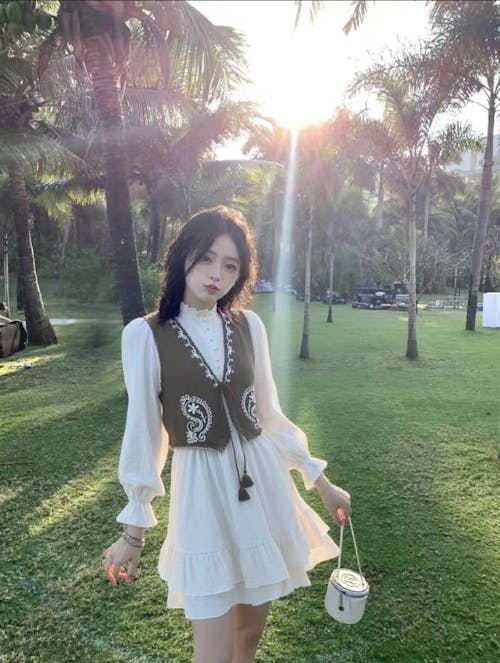 Vest and Dress Set Separately Sold