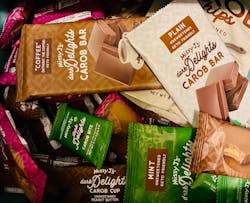 Missy J's Organic Carob Dark Delights Unsweetened Almond Cups 3 or 12pk