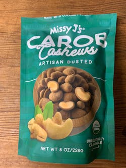 Missy J's Organic Carob Covered Cashews 8oz.