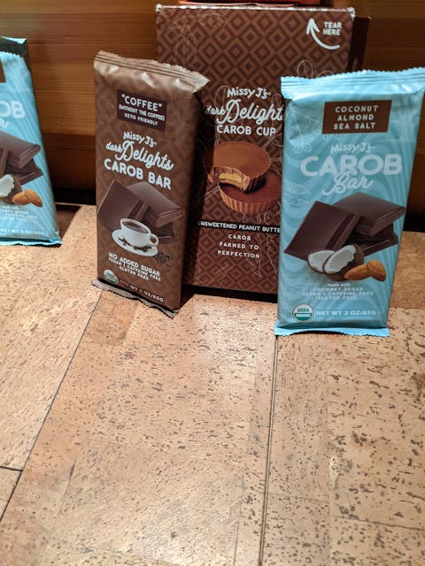 Missy J's Organic Carob Coconut, Almond, Sea Salt Candy Bar - 2, 6 or 12 pk