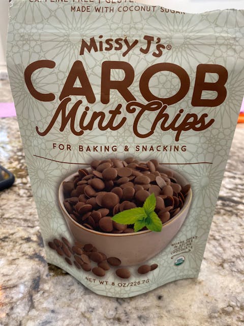 Missy J’s Organic Mint Carob Chips 8 oz.