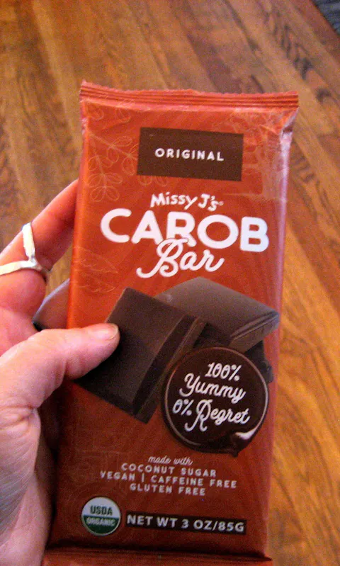 Missy J’s Organic Carob Original Candy Bar - 2, 6, 12pk