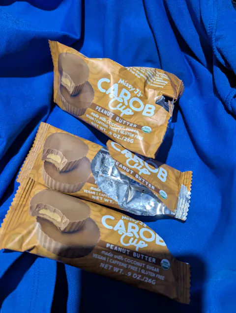 Missy J's Organic Carob Peanut Butter Cup - 3 or 12pk