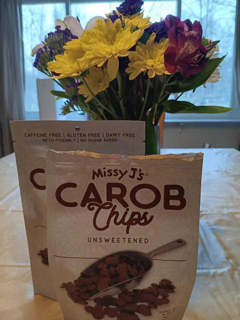 Missy J’s Organic Unsweetened  Carob Chips, 8oz
