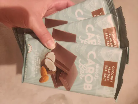Missy J's Organic Carob Coconut, Almond, Sea Salt Candy Bar - 2, 6 or 12 pk