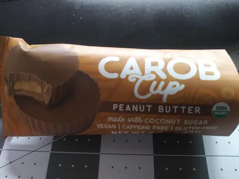 Missy J's Organic Carob Peanut Butter Cup - 3 or 12pk