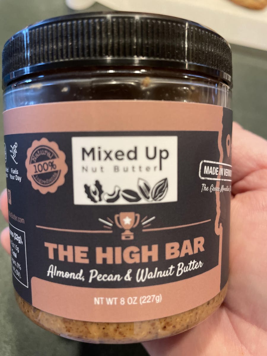 "The High Bar" - Almond, Pecan, and Walnut Nut Butter - 8 oz (Discontinued)