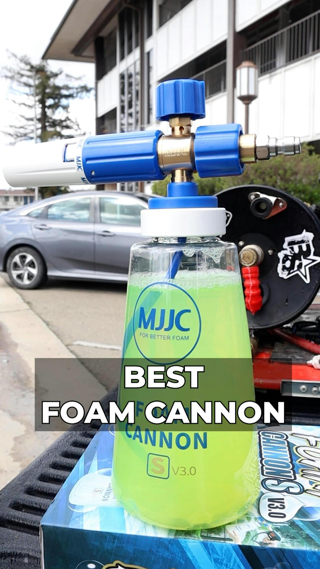 MJJC Foam Cannon S V3.0 with 1/4″ Quick Connector Adapter – MJJC
