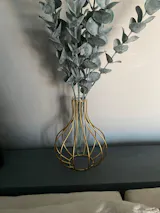 The Original Metal Wire Decorative Glass Tube Vase